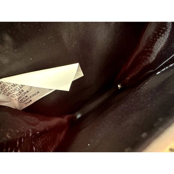 NWOT No Boundaries "Jessica" North/South Pink Plaid Small Cross Body Purse - Picture 4 of 6